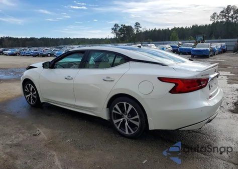 2016 Nissan Maxima 3.5S из США, поврежденный, VIN 1N4AA6AP6GC395400
